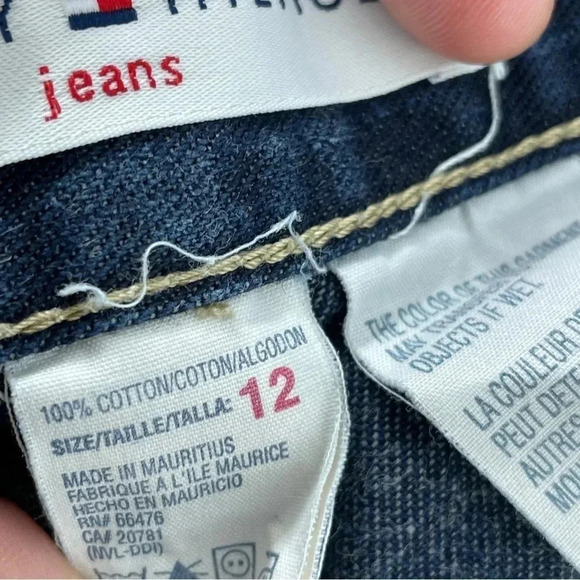 Tommy Hilfiger jeans Womens Size 12 straight leg 2997 - Picture 7 of 11